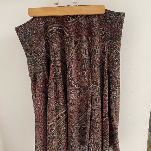 Womens Geometric A Line Skirt - Picture 1 of 2
